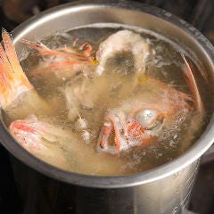のど黒の骨で贅沢にとった特製出汁をご賞味下さい！！