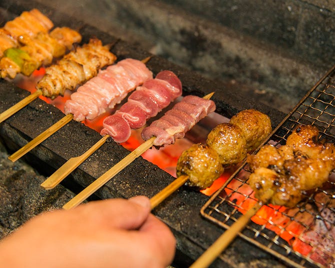 炭焼 陸 西条 東広島 焼き鳥 ぐるなび