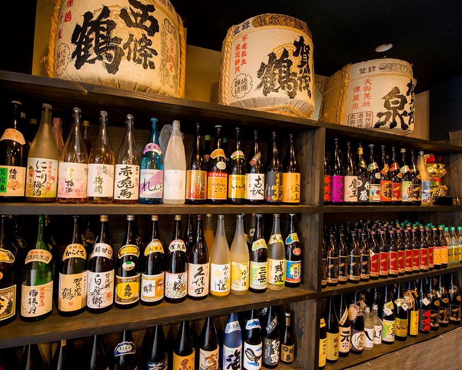 日本酒・焼酎は約46種類！！