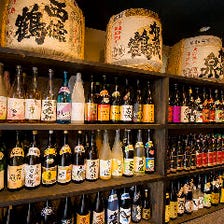 日本酒・焼酎は約46種類！！
