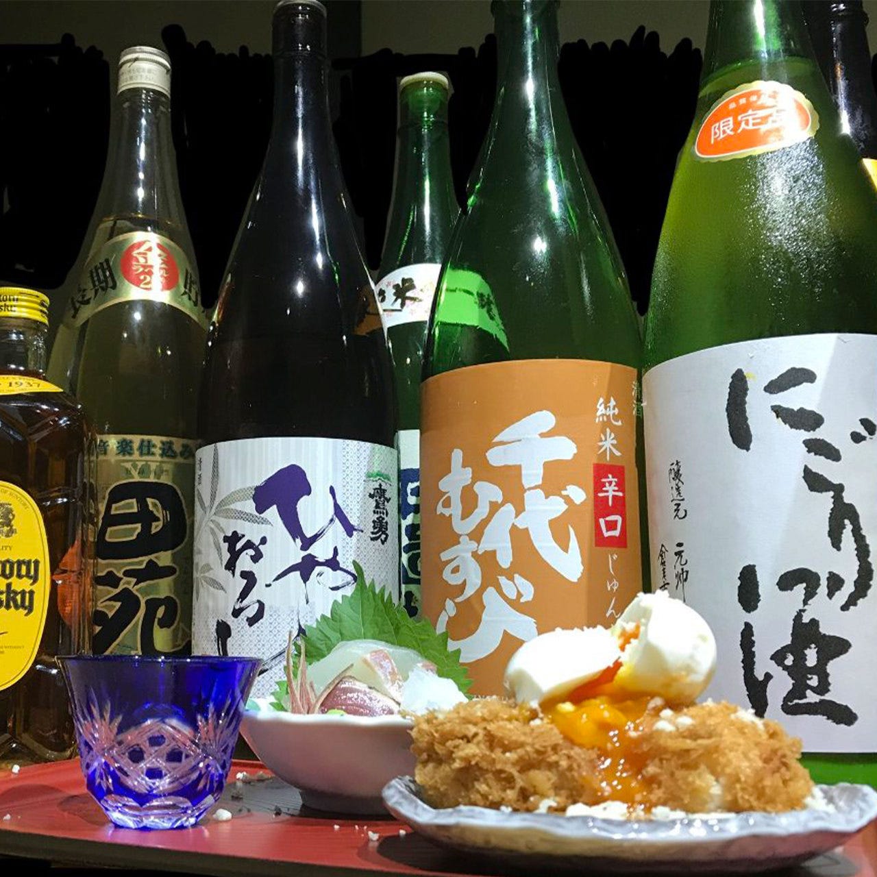 プレミアムモルツと鳥取の地酒、原酒 飲み比べて見ませんか