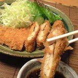 鳥取県産鶏カツ定食