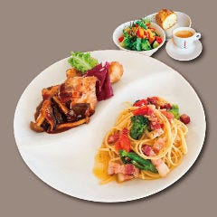 当店１番人気のハーフランチ!