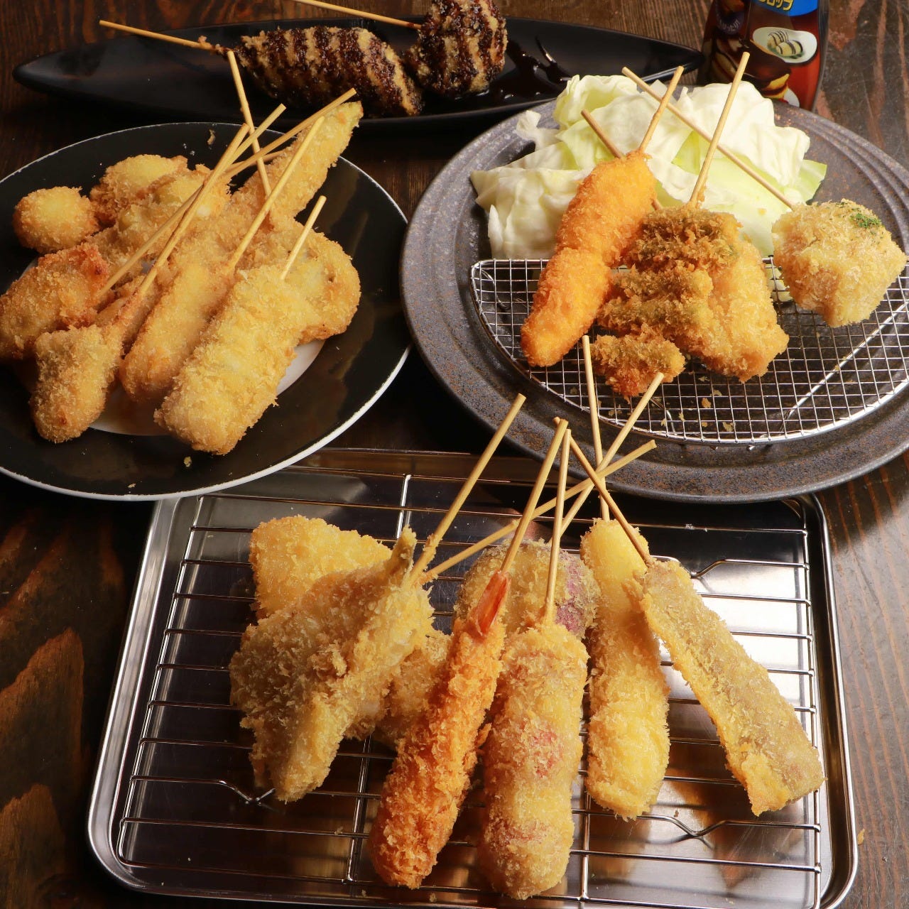 土風家名物串カツコース 料理のみ たっぷり串カツ11本やローストビーフなど 全8品 2800円 忘年会にの詳細 土風家 和歌山宮前 和歌山市 居酒屋 ぐるなび
