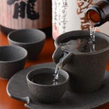 本場九州の選りすぐった･日本酒焼酎を取り揃えております。