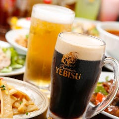 全200種食べ飲み放題 135酒場 池袋西口立教通り店_黒ビールも飲み放題です！