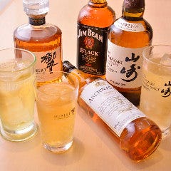 豊潤な香りが鼻を抜けるジャパニーズウィスキーも豊富にご用意