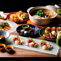お茶料理をご堪能