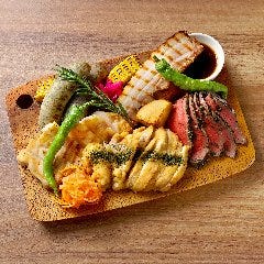 肉5種と野菜の贅沢プレート