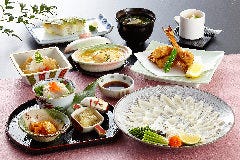 大満足のフルコースからお手軽なふく彩りコースまで