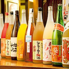 女性に人気の果実酒＆梅酒 ﾛｯｸ･ｿｰﾀﾞ割･水割、お好みでどうぞ♪