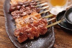 浅草 やきとり道場 東武浅草駅前_おまかせやきとん5本盛り