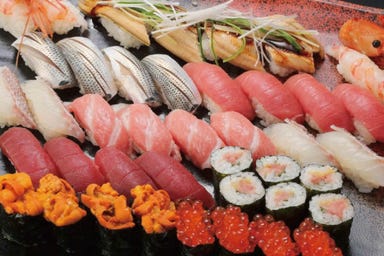 寿司 天ぷら 食べ放題 すしばる 渋谷港  コースの画像