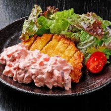 チキン南蛮　特製しば漬けタルタルで