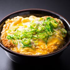 玉子とじかつ丼　並盛玉子2個