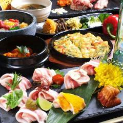 肉×鍋×韓国料理　韓国バル OKOGE天王寺店