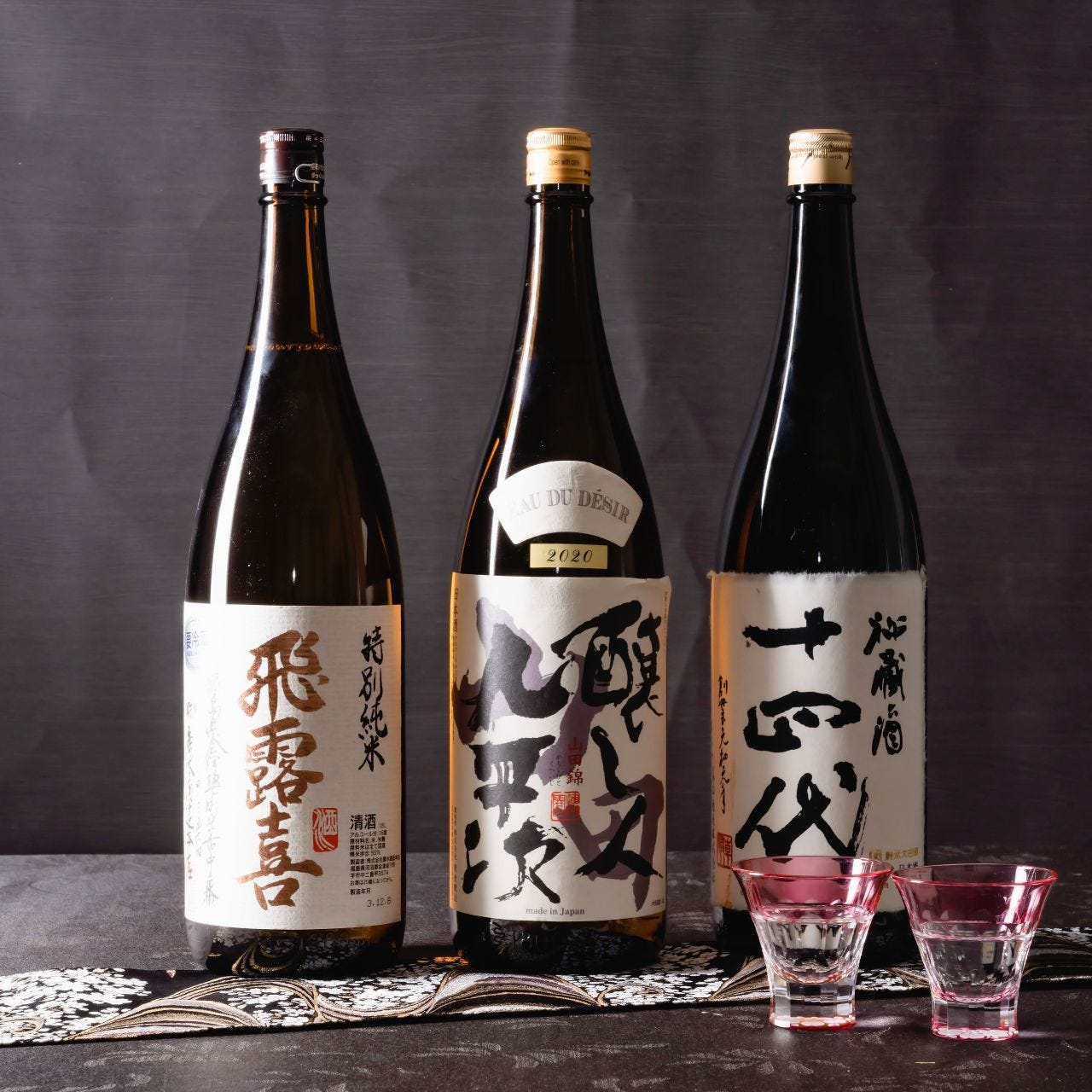 日本酒・ワインや焼酎が充実。ゲストをおもてなしします。