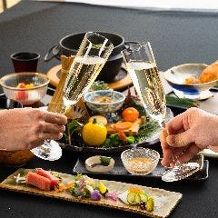 思い出の写真をオリジナルデザインケーキ付き祝懐石プラン　10,000円（税込・サービス料込）