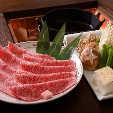 すき焼・肩ロース肉 (120g)