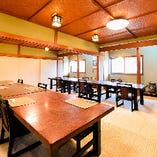 【老舗の個室】
福岡・新宮町で創業50年余年の伝統ある空間