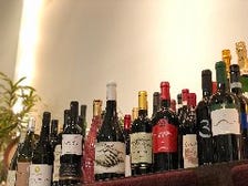 ヨーロッパ中心のワインが豊富