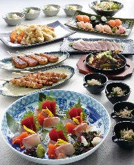 飲み放題 雅コース 4,500円（税込4,950円）
