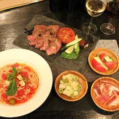 心斎橋 l’oiseau bleu お肉×オーガニック野菜＆ワイン_