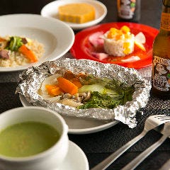 心斎橋 l’oiseau bleu お肉×オーガニック野菜＆ワイン_【対応プラン】ベジタリアン・ヴィーガン・グルテン対応コース♪