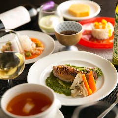 心斎橋 l’oiseau bleu お肉×オーガニック野菜＆ワイン_3000円でフレンチのフルコースを