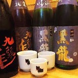 本格焼酎　日本酒各種ございます。