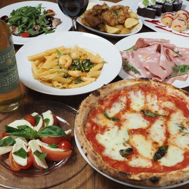 Trattoria Pizzeria LOGIC(ロジック) 長野_【一番人気!歓送迎会にも◎】料理7品&2時間飲み放題 ソーレコース