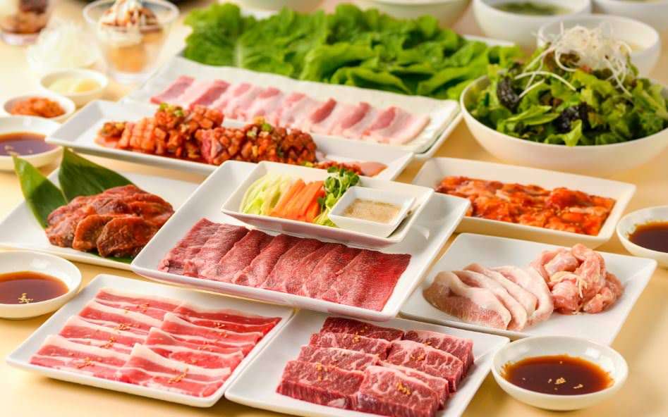 焼肉レストラン ひがしやま ザ モール仙台長町店 コース 手仕込み 手もみの 焼肉食べ放題コース ぐるなび