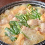 モツ鍋のスープには西京味噌を使用しています！