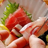 「卯兵衛のルーツ」ともいえる函館港の新鮮な魚介類
