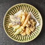 日替わり旬食材の天ぷら
