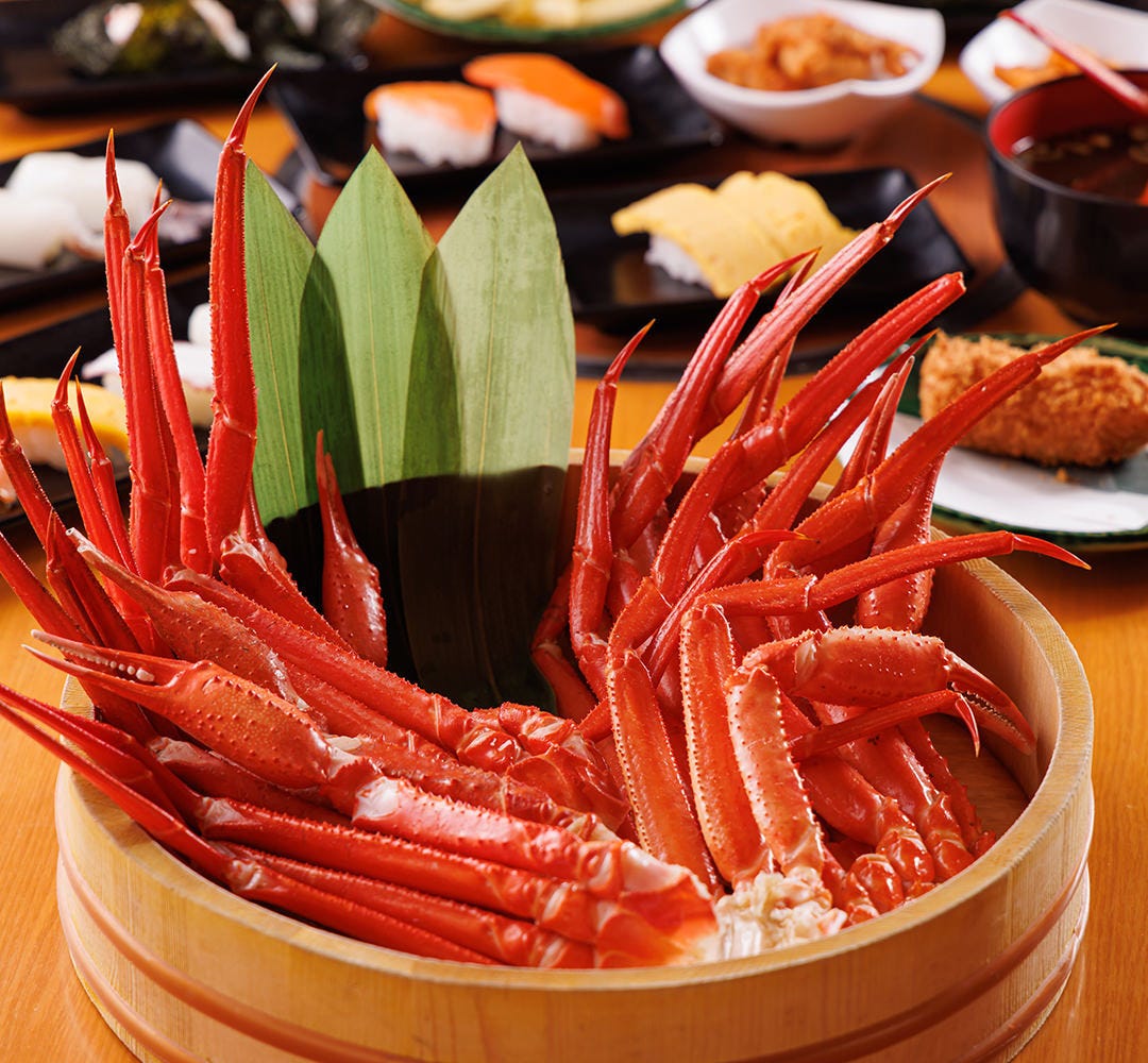 サウスタ ニコプリ2枚 本ズワイ蟹 食べ放題 かにざんまい 名古屋中村店（その他の中村区