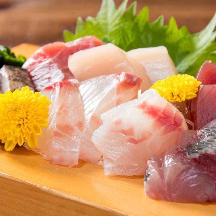 毎朝焼津・小川港で仕入れた鮮魚は当日のオススメが楽しめます！