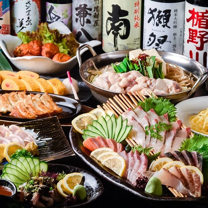 うまい魚 0種のお酒 大名やぶれかぶれ 西中洲店 西中洲 春吉 居酒屋 ぐるなび