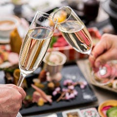 寿司ケーキ付きアニバーサリープラン　華〈料理9品〉