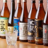 【選りすぐりの焼酎】
宮崎の酒造から6種類程度仕入れています
