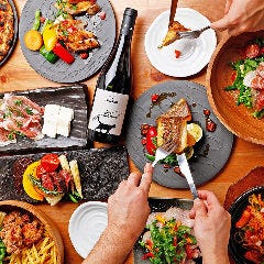 創作イタリアン！飲み放題付のコースを堪能