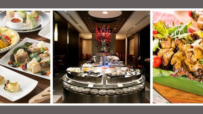 Buffet And Cafe La Marea 汐留 新橋 バイキング ビュッフェ ぐるなび