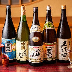 鰻料理にもよく合う銘柄を取り揃えております。