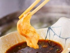手造りのポン酢はすだちとゆずとかつおだしの3種類をご用意！