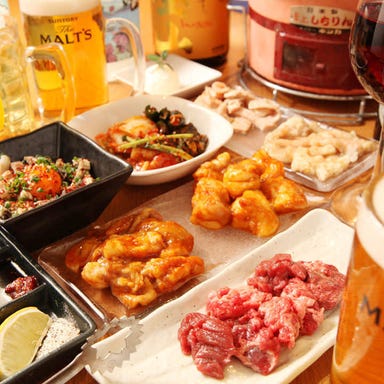 ホルモン焼肉 ぶち 阿佐ヶ谷店_宴会コース飲放付で4,000円(税込み)