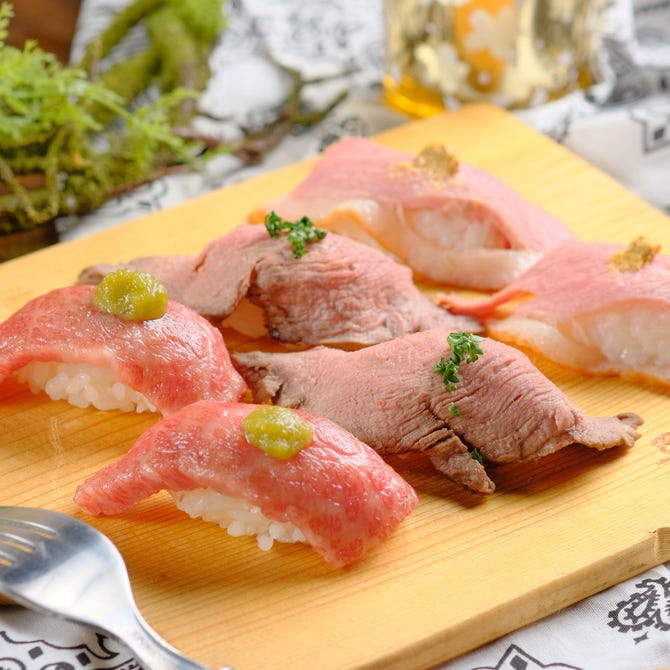 シュラスコ 肉寿司 食べ放題 肉バル個室居酒屋 カナタ 渋谷店 渋谷 居酒屋 ぐるなび