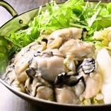 広島県産牡蠣の味噌鍋