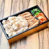 鶏せせりと豚カルビのW丼【店頭販売限定】