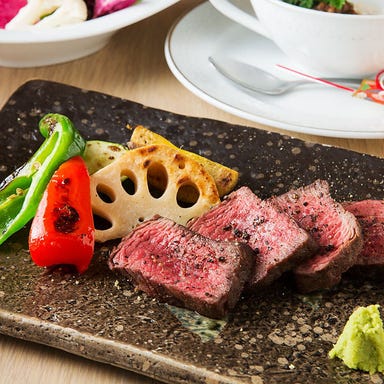 牛寿司 鉄板焼 個室 瑞祥 春吉本店_『鉄板焼きや創作和食などおまかせ料理+飲み放題付きコース』お試しセット 8000円