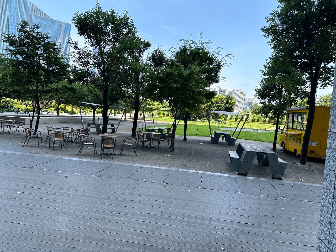 good morning cafe 品川 シーズン テラス
